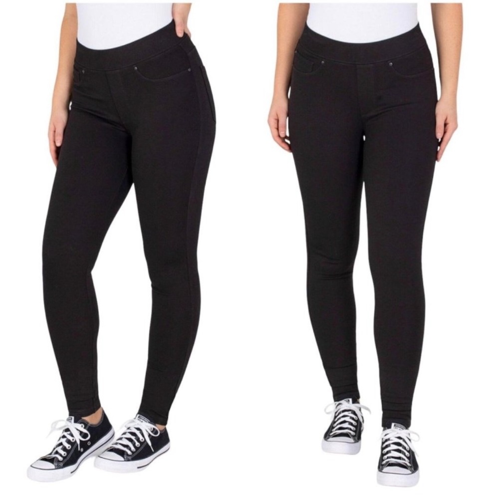Seven7 Pull On Ponte Legging Pants Black Size S NEW with Tag